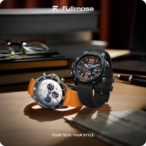 Image of Fullmosa 20mm Watch Strap, 2 Pack Silicone Watch Straps for Men Women, Compatible with Amazfit Bip U /Bip U Pro, Amazfit GTR /GTR Mini, Samsung Galaxy Watch 4 /5 /6 /7, Garmin Venu and all 20mm Watches