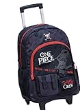 Mochila de Rodinhas One Piece Luffy Infantil Reforçada Clio