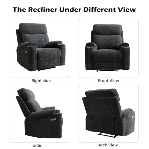 Anj CD045AF-C024 Classic Power Recliner Chair thumb #5