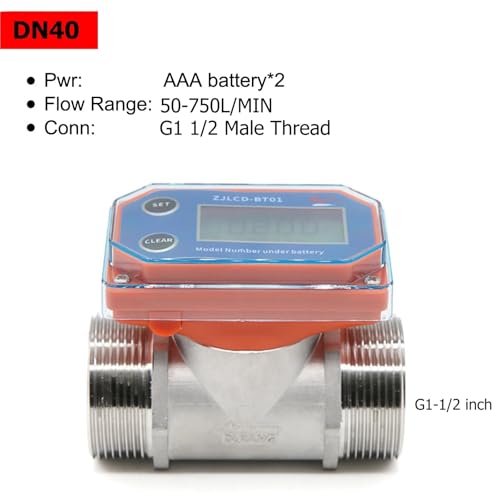 Débitmètre intelligent en acier inoxydable haute précision DN40 - 2