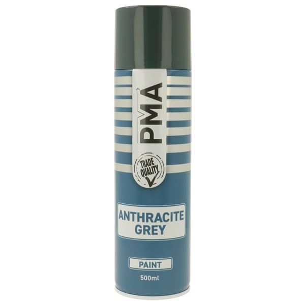 PMA ANTHRACITE GREY FAST-DRYING SPRAY PAINT 500ML