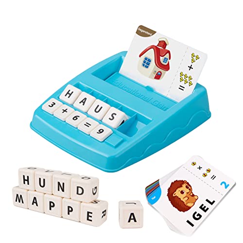 Joozmui Mathe Spiel Geschenk Junge 3-8 Jahre, Rechnen Lernen Spiele ab 3-8 Jahre Geschenk Mädchen 3-8 Jahre Spielzeug ab 3-8 Jahre Junge Kinderspielzeug ab 3-6 Jahre