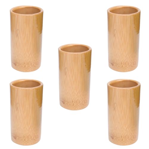 Ventouses en bambou design antidérapant pour massage corporel