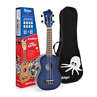 New Academy model Fitted with Aquila Nylgut strings Classical guitar style bridge Reliable geared machine head tuners Supplied with a quality, Octopus branded gig bag