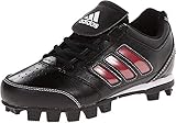 adidas Performance Change Up MD 2 K Baseball/Softball Cleat (Little Kid/Big Kid), Black/University...
