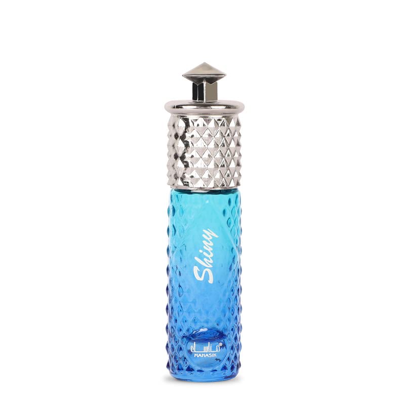 Manasik Shiny Blue Premium Attar 6ml - Image 1