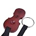 Egurs Hardwood Endpin Anchor, Cello Endpin Rest, Cello Endpin Stopper Soporte Antideslizante para topes Protector de Anclaje para Cello y Contrabajo (Rojo Oscuro)