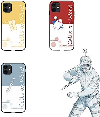 Amazon はたらく細胞 スマホケース 携帯ケース Iphoneケース 血小板 赤血球 白血球 好中球 せっけっきゅう けっしょうばん キャラクター アイホンケース Tpu シリコン ガラス 携帯 Iphone Pro 用 ケース カバー アニメ 萌え グッズ 摩損防止 誕生日 プレゼント 白血球