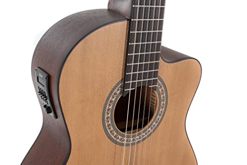Manuel Rodriguez Guitare électro-acoustique Caballero Principio CA-CM CE Cutaway cèdre - Les Beatles, Paul McCartney, John Lennon, RIngo Starr, George Harrison Manuel Rodriguez Guitare électro-acoustique Caballero Principio CA-CM CE Cutaway cèdre – Image 6
