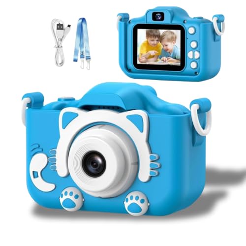 Kit de Câmera Digital para Crianças - Vídeo HD Recarregável