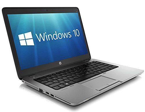 HP EliteBook 840 G1 14 Zoll Ultrabook (Intel Core I5, 4. Generalüberholt) (8 GB Speicher, 128 GB SSD, WiFi, Webcam, Windows 10 Professional 64 Bit) (Generalüberholt)