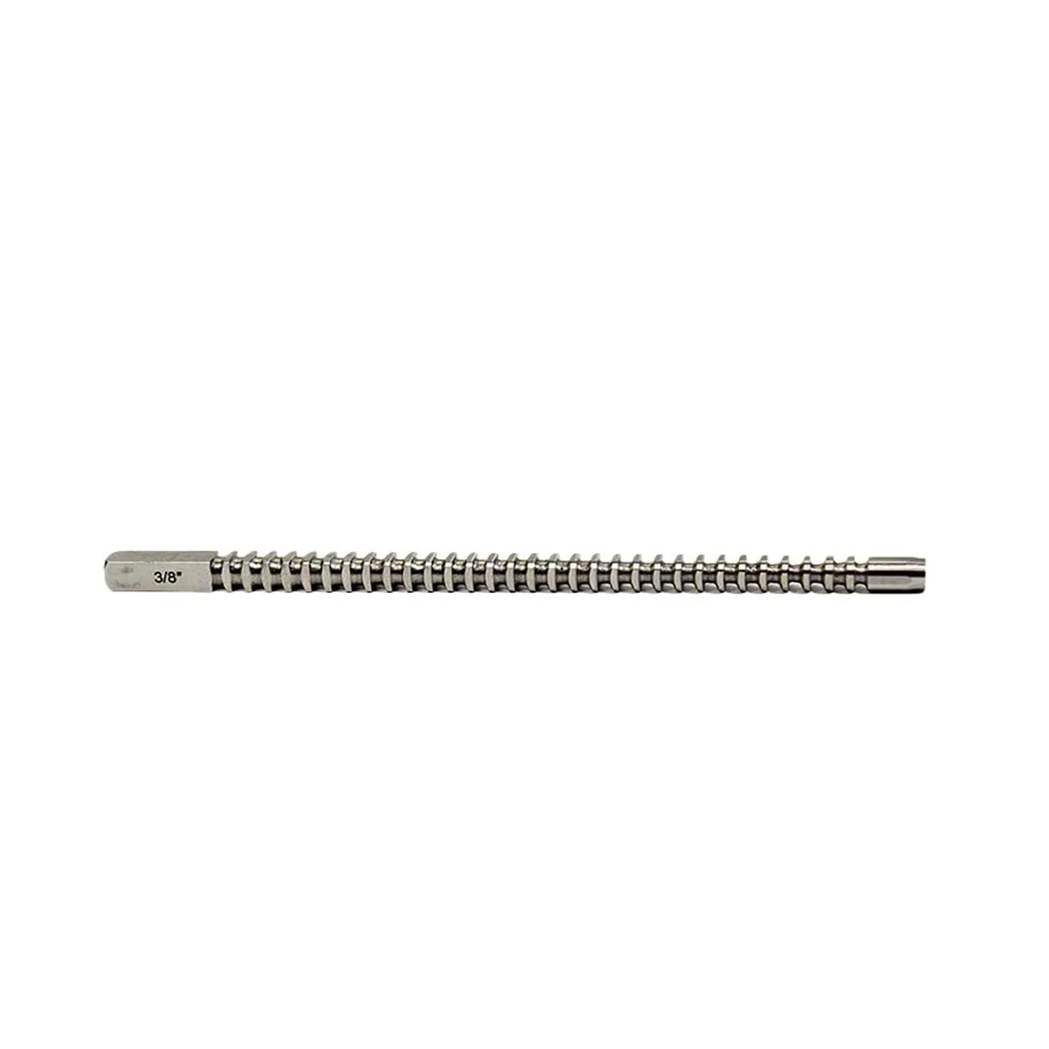 3/8" HSS Square Keyway Broach Cutter Inch Size High Speed Steel Cutting Tool Heat Resistance