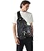 Larswon Sling Backpack, Sling Bag Laptop, Crossbody Bag Men, Shoulder Bags Black