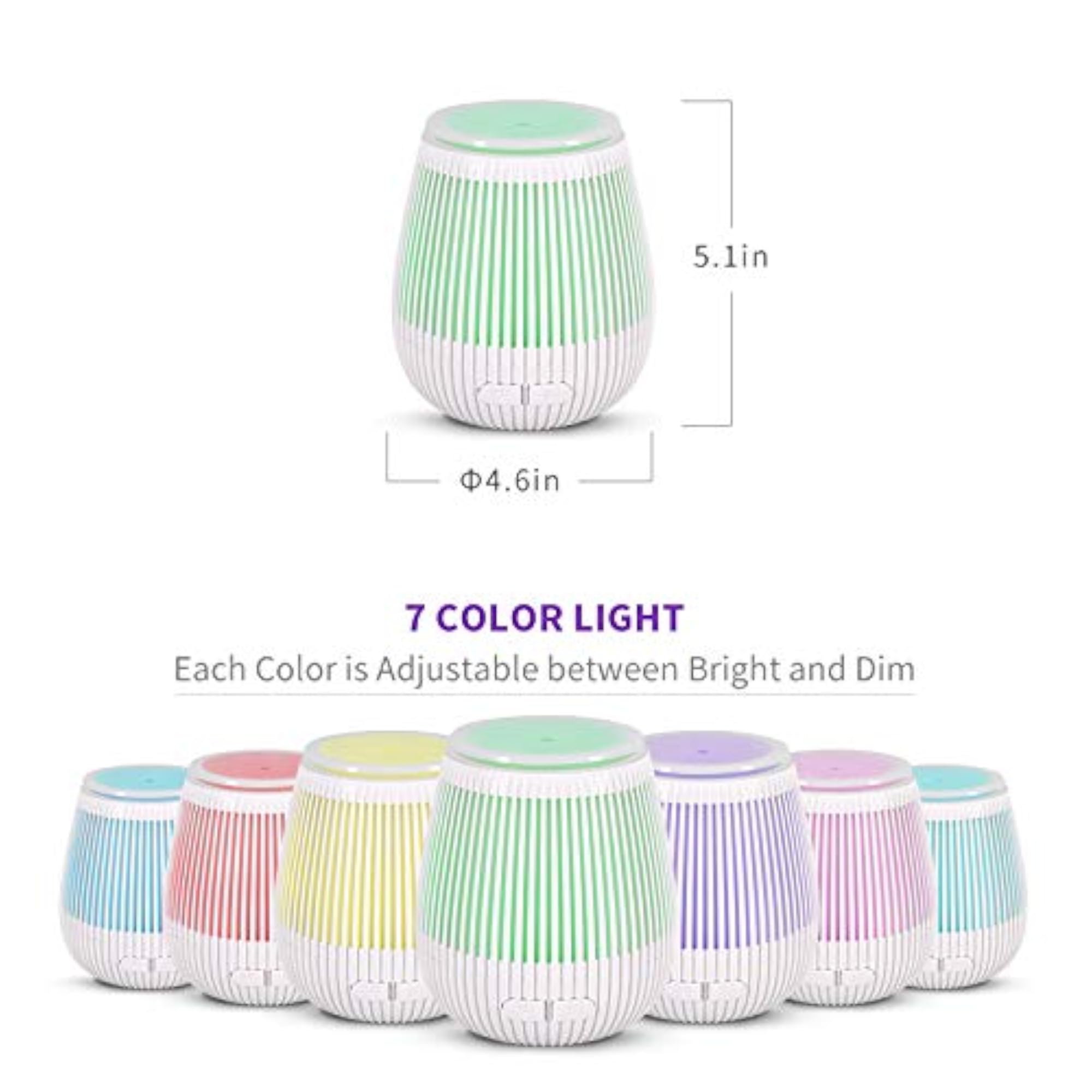 Essential Oil Diffuser Aroma Humidifier with Adjustable Mist Mode