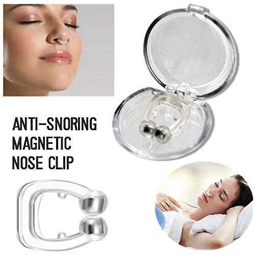 Aparelhos anti-ronco FANZHOU, clipe de nariz antirronco, tampa magnética de silicone para ronco, cli