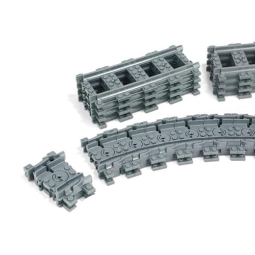 Image of ATORSE Train Track Railroad Blocks Compatible with Major Brands Straight Flexible|Toys & Hobbies | Tv Movie & Character Toys