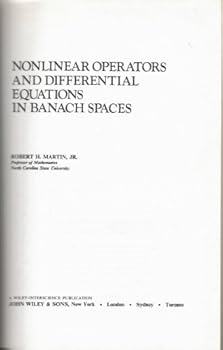 Hardcover Nonlinear operators and differential equations in Banach spaces (Pure and applied mathematics) Book