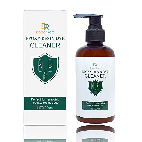 Resin Dye Remover - Multi-Purpose Resin Cleaner for Cleaning Epoxy Resin, UV Resin