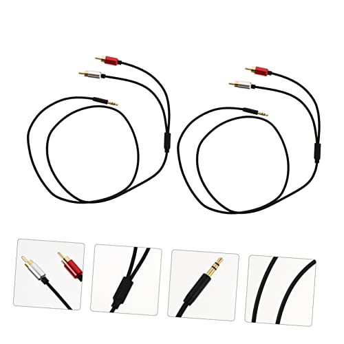 Cable auxiliar de audio 3.5 mm Housoutil para conectar altavoces en casa y oficina 4