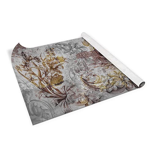 Pegatinas para muebles adhesivas Coloray lámina floreciente 100x50cm 2