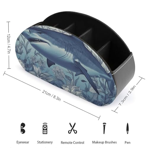 Porte-télécommande requin : ne perdez plus vos télécommandes ni pinceaux