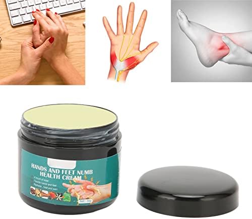 Cream for Hands and Feet,1.1oz Nerve Pain Relief Cream, Neuropathy Nerve Relief Cream Suitable for Neuropathy Pain Relief Hand Foot Cream Gentle Natural Ingredients Easy to Absorb