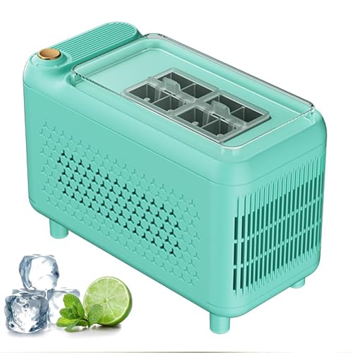 Mini Fabricadora de Hielo Eléctrica Portátil de Escritorio miniatura 1