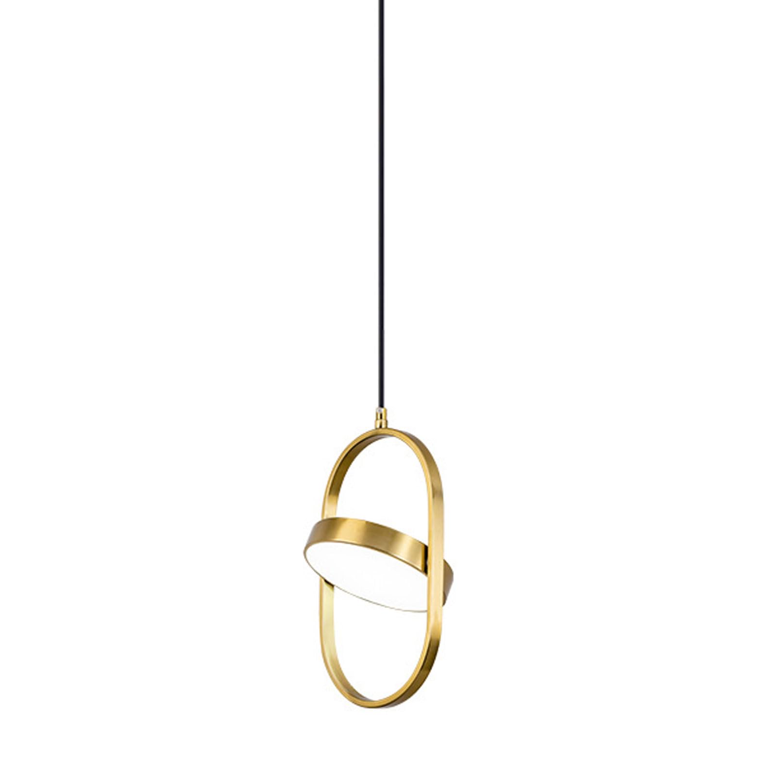 RSZCSMO Creative Rotatable Bedside Pendant Light Tri-Color LED Acrylic Adjustable Multi-Option Dining Hanging Lamp Dining Table, Bar, Counter Lighting Fixture