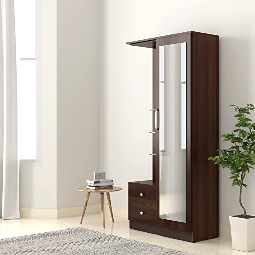 Image of Amazon Brand - Solimo Valorous Engineered Wood Dressing Table (Dark Elm Finish)