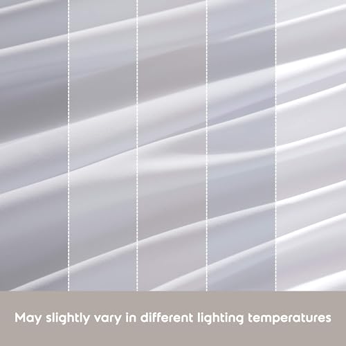 Nestl Extra Deep King Sheet Set - 6 Piece Breathable & Cooling Sheets - Hotel Luxury Bedding Set w/18-24 Inch Deep Pockets - Easy & Secure Fit - Super Soft, Wrinkle Free & Comfy - White by Nestl - Image 9