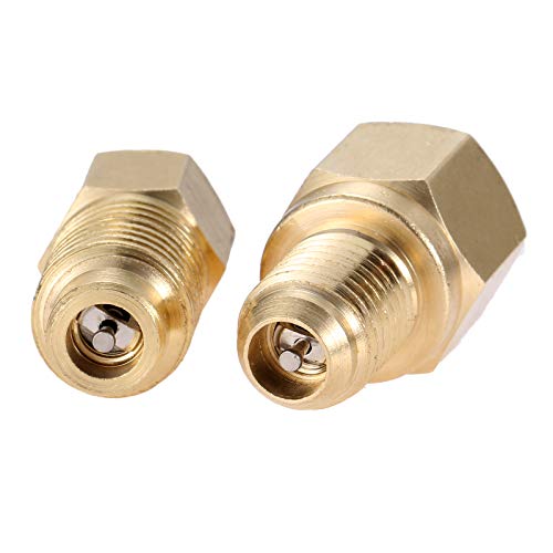 Adaptadores para R12 R22 a R134a - Conexión 1/4" Flare x 1/2" Acme miniatura 4