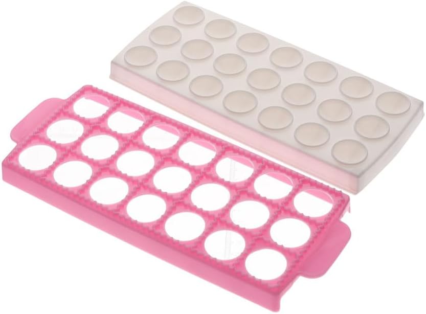Round Ravioli Maker Mold Pasta Roller Dumpling Cutter Mould Ravioli Mold Dumpling Pastry Mold Pasta Press, Plastic
