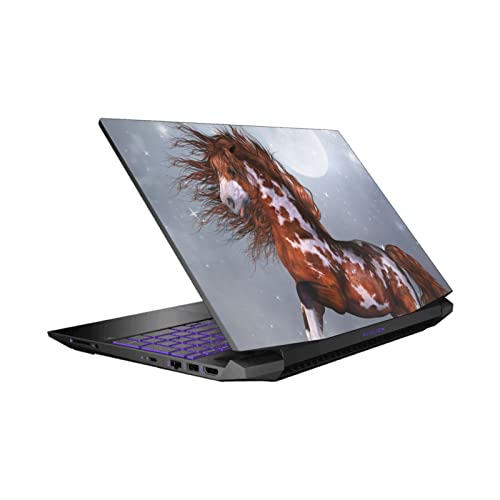 Autocollant PC portable HP Pavilion skin chevaux Simone Gatterwe
