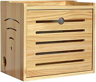 Router Storage Box,Wireless Wall-Mounted WiFi Storage Box Cable Organizer Box Decorative Storage Rack for Bedroom, Living Room Stands (Color : A, Size : 32x23x30cm) (D 32x23x30cm)