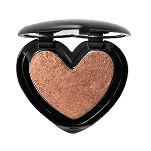 Hoogtepunt, blozen, glinstering blozen, contour poeder, gezicht make-up, hartvormige spiegel, kijk 5, geliefd bij dames