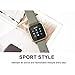 2 Packs Hard PC Case Compatible with Garmin Venu Sq Screen Protector Built in 9H Tempered Glass, NAHAI Full Cover Bumper All Around Anti-Scratch Shell for Garmin Venu Sq Music Smartwatch, Clear/Clear