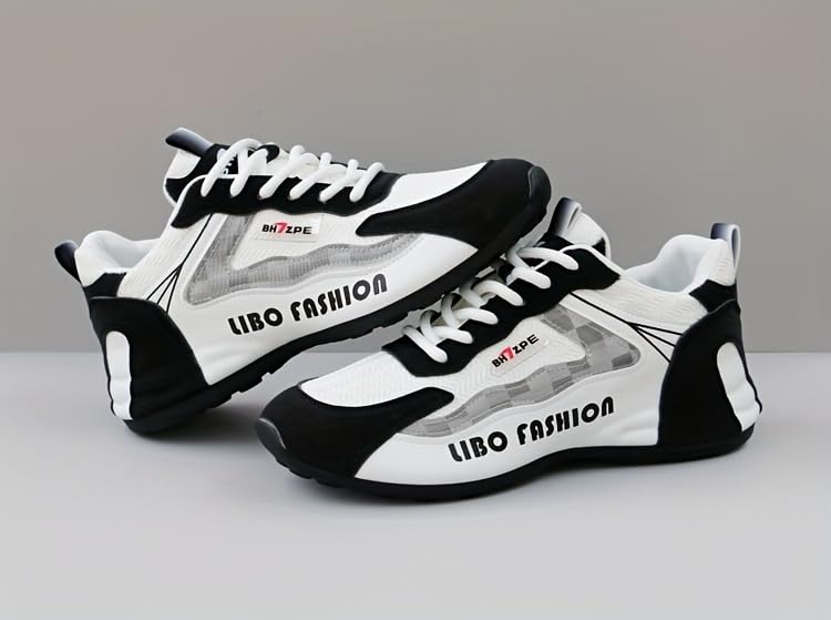 Men's Fashion Sneakers Running Shoes Lace Up Non Slip for Teenager Outdoor Training Workout, All Seasons4