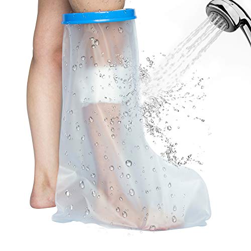 Aozzy Protège Plâtre étanche et protecteur de bandage utilisé pour tout en douche/baignade (Jambe Long adulte) Cover