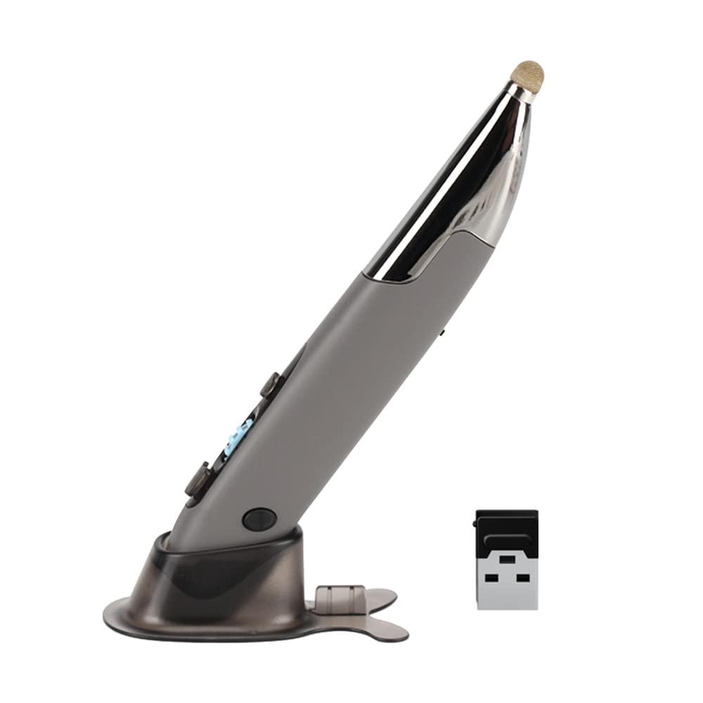 Lápiz de ratón inalámbrico vertical con velocidad DPI ajustable para PC y laptop