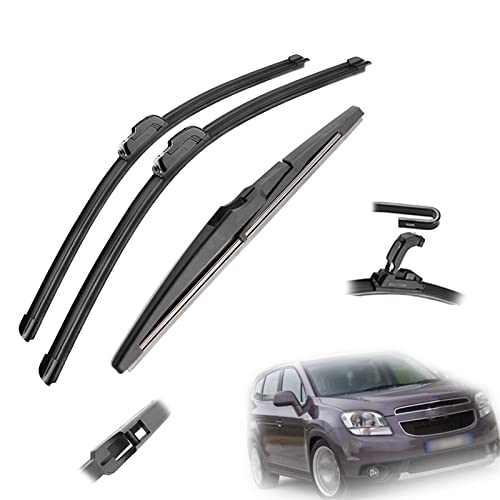 Essuie-Glaces Chevrolet Orlando 2011-2018 sécurité sous la pluie balais avant arrière