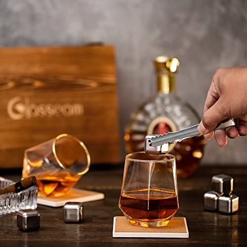 Foto von Glasseam Whisky Gläser Set Whiskey Geschenkset: Vintage Whiskyglas