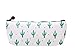 Produktbild Joyfeel buy Reißverschluss Mäppchen Teenager Schule Stift Tasche Streifen Karikatur Mehrere Kaktus Leinwand Federmäppchen für Büro/Schule, 1 Stück