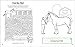 Horses!: A Coloring and Activity Book for Kids with Word Searches, Dot-to-Dots, Mazes, and More (Kids Coloring Activity Books)