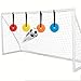 Iejiacl Soccer Targets for Goals Training 5pcs Soccer Training Target Agility Shooting with Adjustable Tape(Orange)