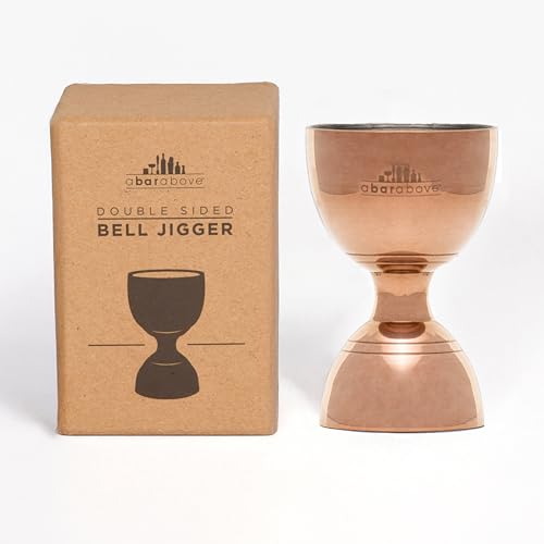 Image of A Bar Above Bell Jigger, 10 Measurements, Antique Copper Finish, 1 Pack