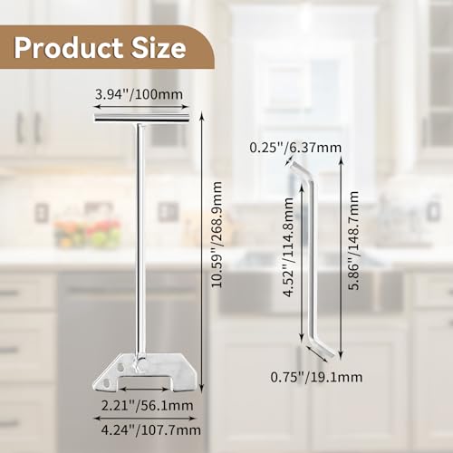 Belleone Garbage Disposer Unjamming Wrench, Durable Garbage Disposal Wrench for Moen, Waste King, InSinkErator Garbage Disposal, Kitchen Unclogger Wrench Tool for Jams Clutter Removal