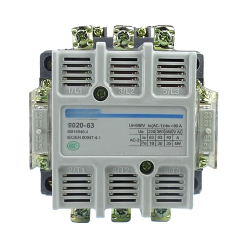 Contacteur CA CJ20-63 a coupure rapide pour moteurs et systemes 380V