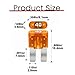 20Psc 30A Micro2 Car Fuses, 30amp Micro2 Automotive Fuse for Car/RV/Truck/SUV/Motorcycle/Boat (30A)