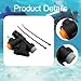 kowaku Scuba Diving BCD Power Inflator K Type Valve Equipment Accessory with Standard Connection Portable Oral Universal