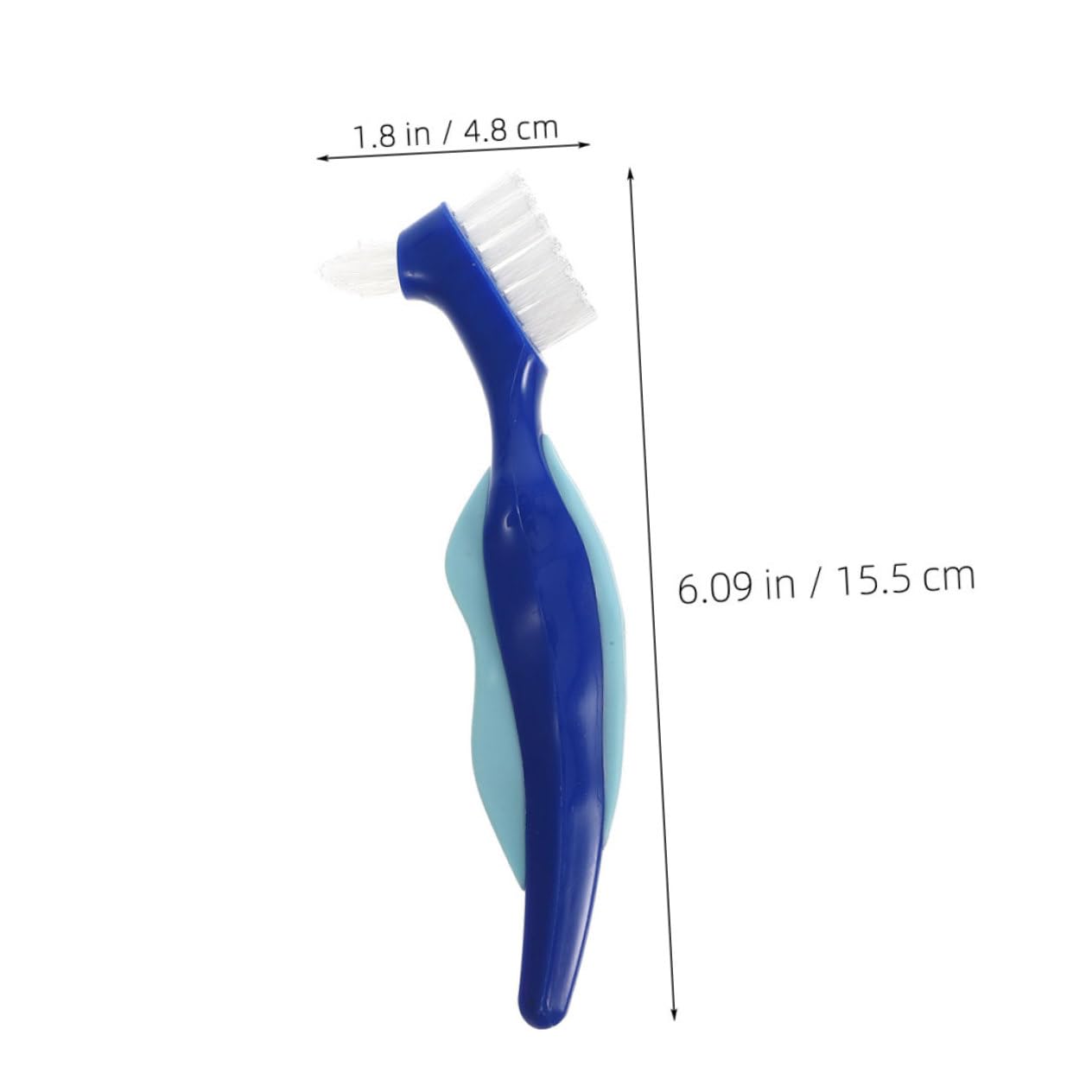 FRCOLOR 5 Set Di Spazzolini Da Viaggio Per La Pulizia Dei Denti Piccoli in Pp/nylon Bifacciali Facili Da Trasportare 2 Pezzi*5